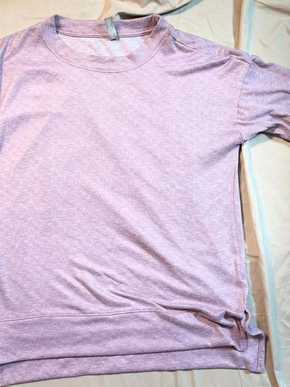 ONE Long Sleeve Pajama / Sleep Top, Pink, SIZE MEDIUM, Simple Treasures